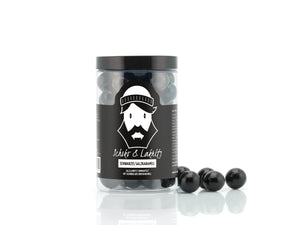 Schoko und Lakrits Schwarzes Salzkaramell