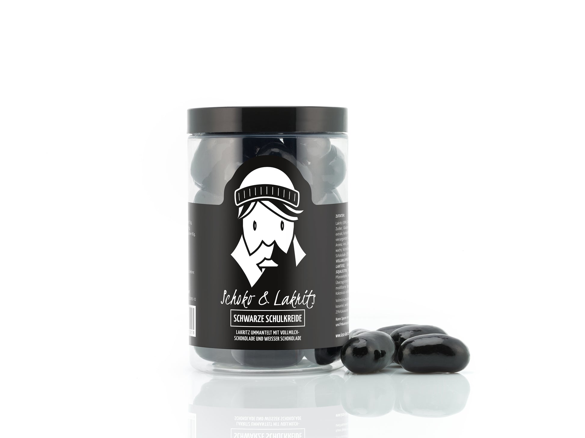 Schoko und Lakrits Schwarze Schulkreide