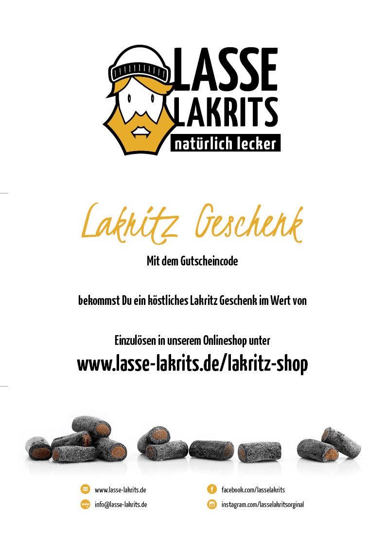 Geschenkgutschein zum Ausdrucken